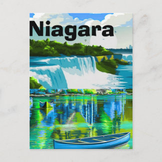 Niagara Falls Ontario Travel Postcard, Travel Wall Postkarte
