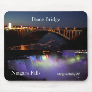Niagara Falls & Peace Bridge Mousepad