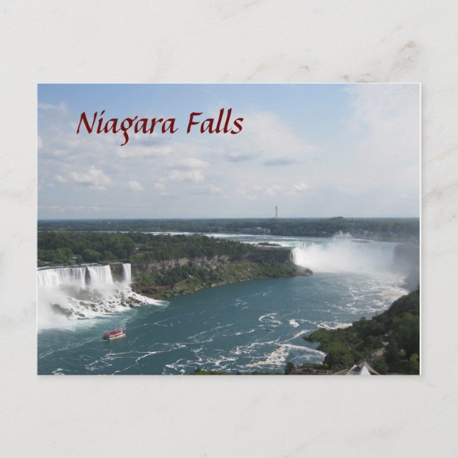 Niagara Falls Postcard Postkarte (Vorderseite)