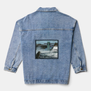 Niagara Falls Poster Jeansjacke