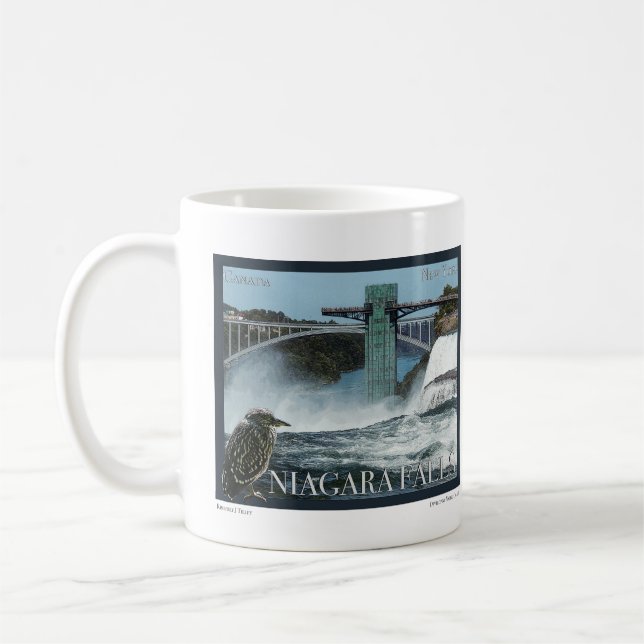 Niagara Falls Poster Kaffeetasse (Links)