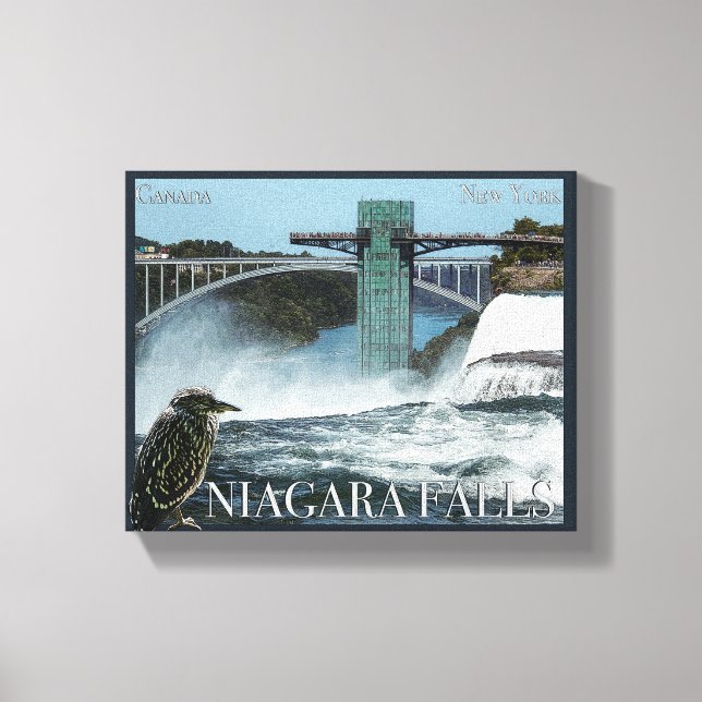 Niagara Falls Poster Leinwanddruck (Vorderseite)