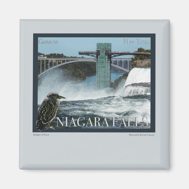Niagara Falls Poster Magnet (Vorne)
