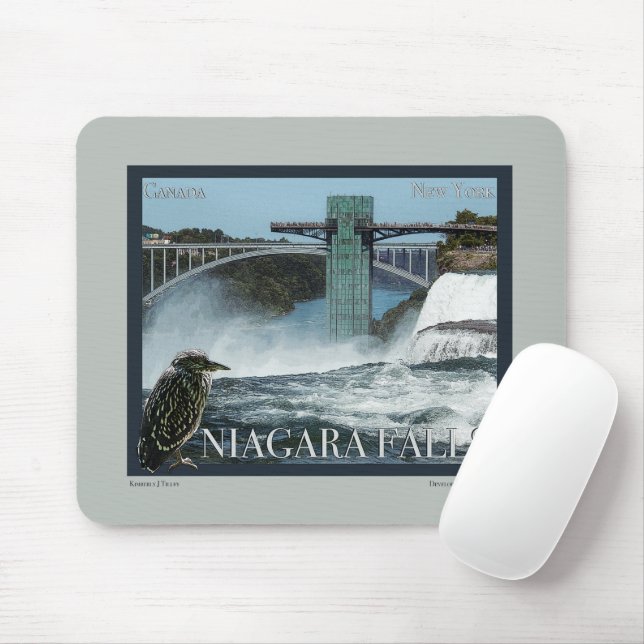 Niagara Falls Poster Mousepad (Mit Mouse)