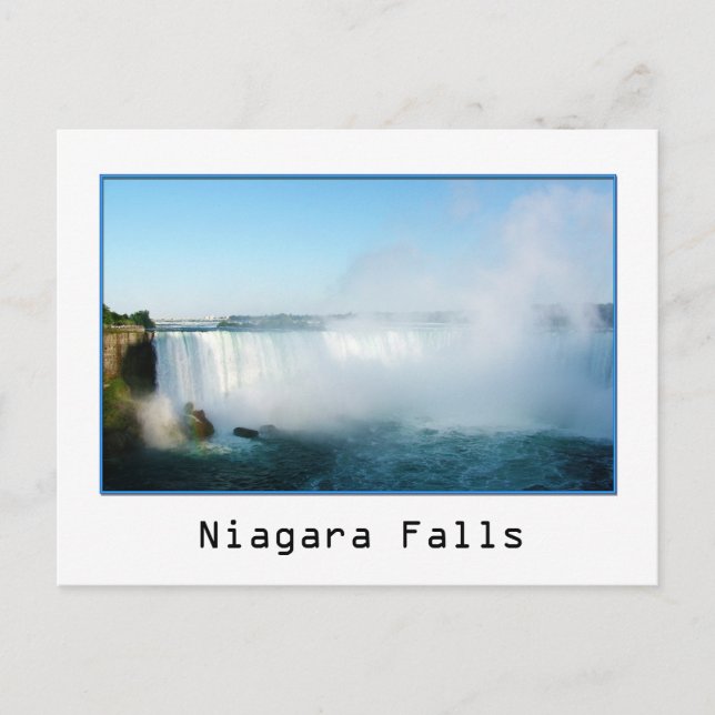 Niagara Falls Postkarte (Vorderseite)