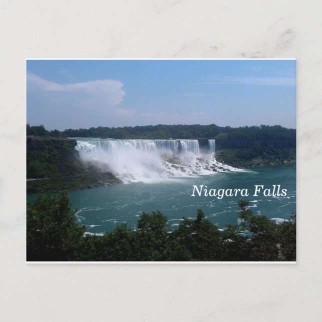 Niagara Falls Postkarte (Vorderseite)