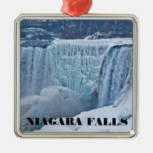 Niagara Falls Premium Square Ornaments Ornament Aus Metall