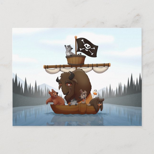 Niagara Falls Publicity Postkarte (Vorderseite)