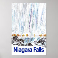 Niagara Falls Reiseplakat