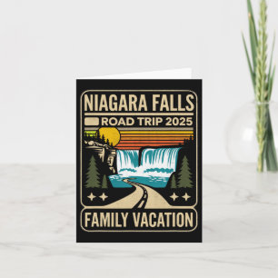 Niagara Falls Road Trip 2025 Familienurlaub Karte