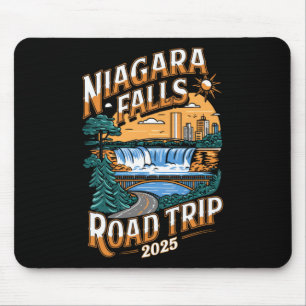 Niagara Falls Road Trip 2025 - Sommerurlaub Mousepad