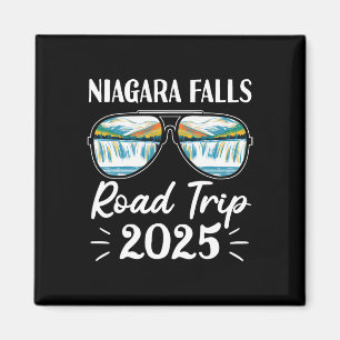 Niagara Falls Road Trip 2025 Sungles Family Vacati Magnet
