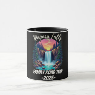Niagara Falls Road Trip Familienurlaub Männer Tasse
