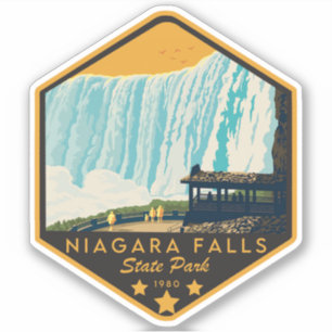 Niagara Falls Staat Park Aufkleber