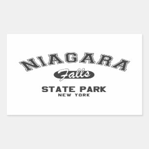 Niagara Falls Staat Park, New York Rechteckiger Aufkleber