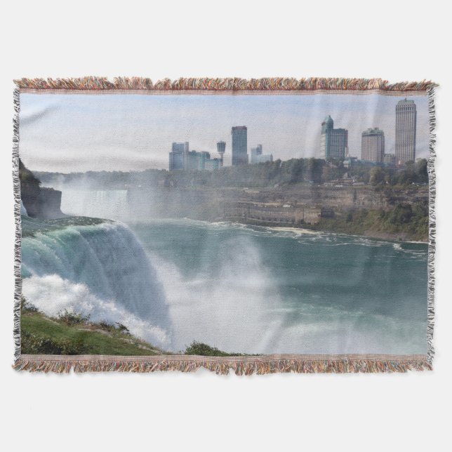 Niagara Falls Throw Blanket Decke (Vorderseite)