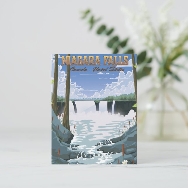 Niagara Falls Travel Poster (Stehend Vorderseite)