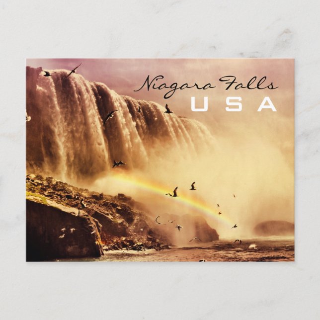 Niagara Falls, U S A Postkarte (Vorderseite)