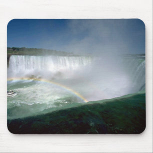 Niagara Falls und Mädchen des Nebels, New York, Mousepad