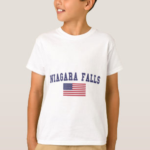 Niagara Falls US-Flagge T-Shirt