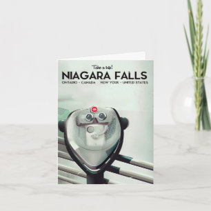 Niagara Falls - USA - Kanada Vintage Reiseplakat