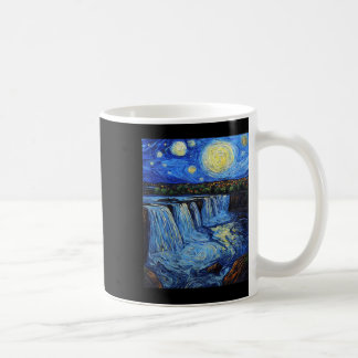 Niagara Falls - Van Gogh Style - Starry Night  Kaffeetasse