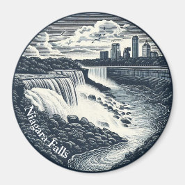 Niagara Falls Vintag Magnet