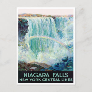 Niagara Falls Vintage Reise Postkarte