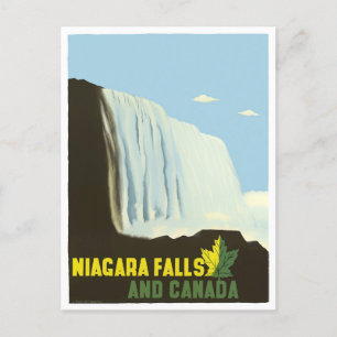 Niagara Falls Vintage Reise Postkarte