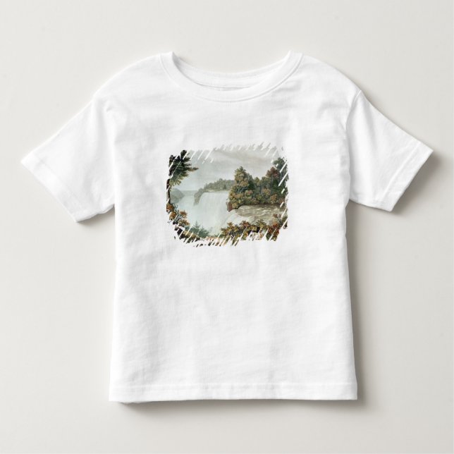 Niagara Falls, von der Ziegen-Insel Kleinkind T-shirt (Vorderseite)