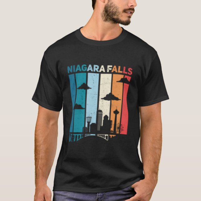 Niagara Falls Waterfall Canada Niagara Falls T-Shirt (Vorderseite)