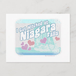 Niagara Falls Wedding Postkarte