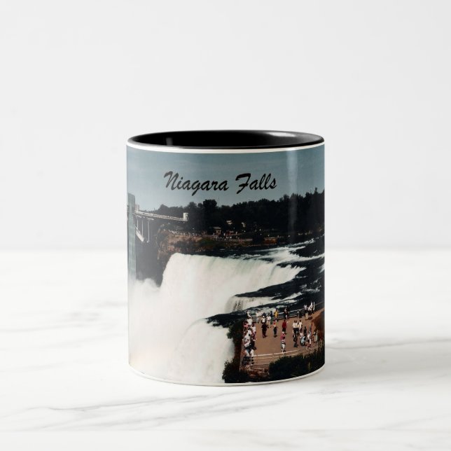 Niagara Falls Zweifarbige Tasse (Mittel)