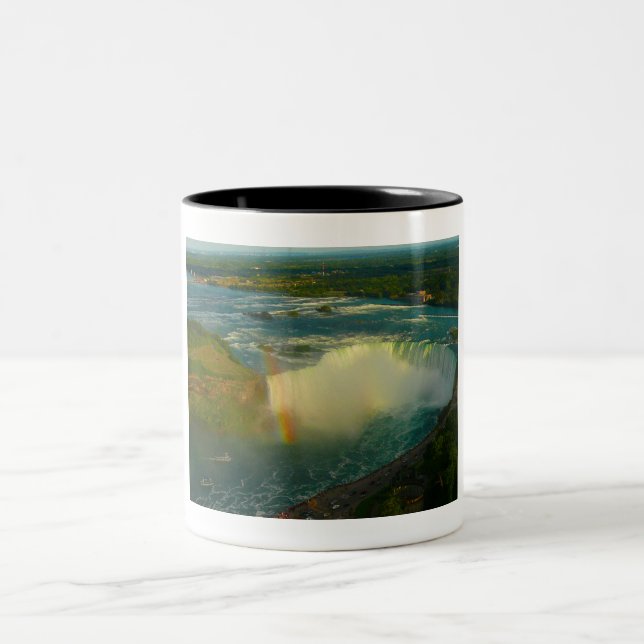 Niagara Falls Zweifarbige Tasse (Mittel)
