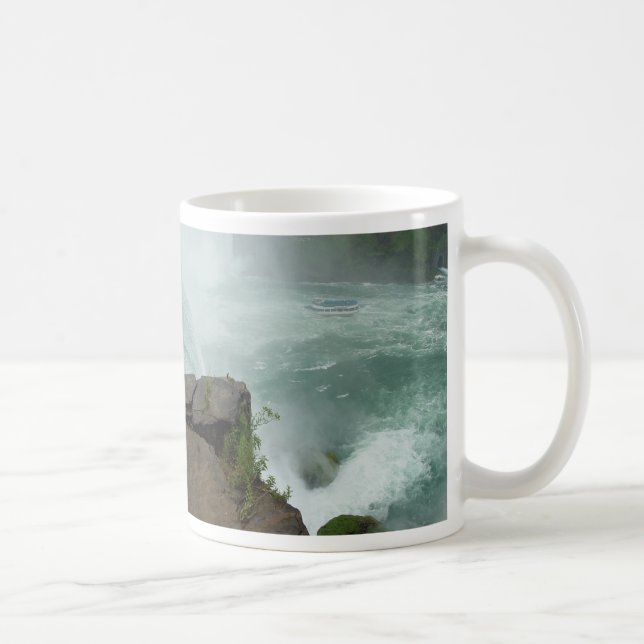 Niagara- Fallsmädchen der Nebel-Tasse Kaffeetasse (Rechts)