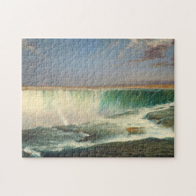 Niagara- Fallsmalerei-Puzzlespiel Puzzle (Horizontal)