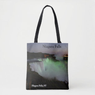 Niagara- Fallsnacht ganz über Taschentasche