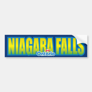 Niagara- Fallsstoßdämpfer Autoaufkleber