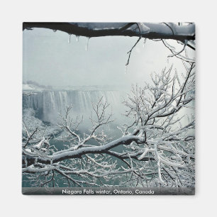 Niagara- Fallswinter, Ontario, Kanada Magnet