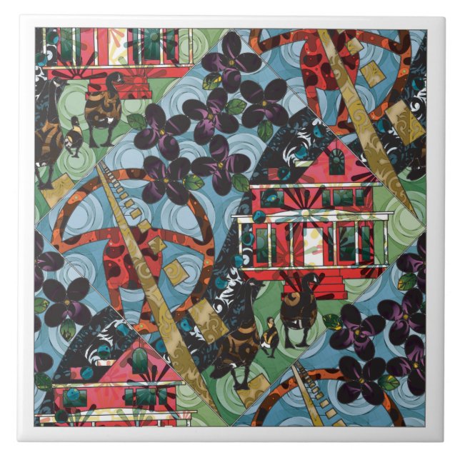 Niagara River Tile Fliese (Vorderseite)