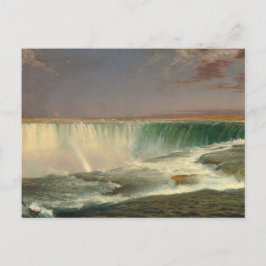 Niagara, Wasserfall der Frederic Edwin Church Postkarte