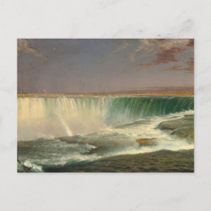 Niagara, Wasserfall der Frederic Edwin Church Postkarte