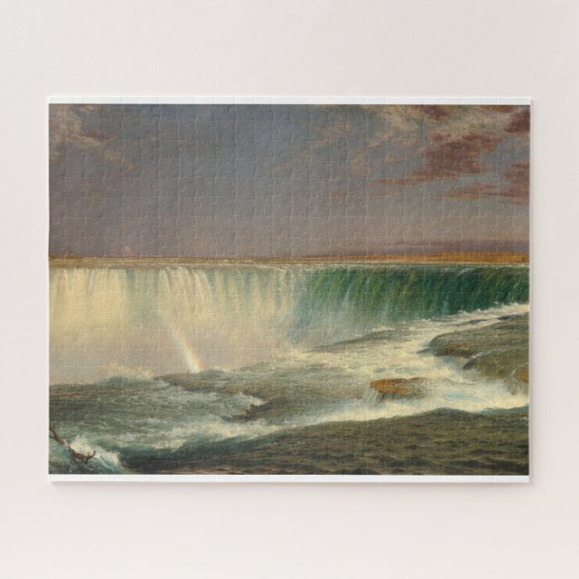 Niagara, Wasserfall der Frederic Edwin Church Puzzle (Horizontal)