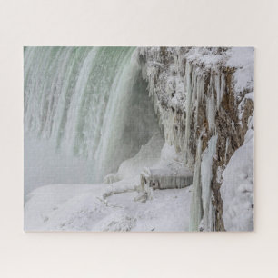 Niagarafälle im Winter-Foto gefroren Puzzle