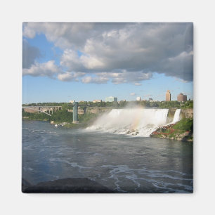 Niagra Fälle und Ansicht der amerikanischen Seite Magnet