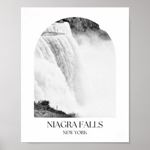 Niagra Falls New York Arch Foto Print Poster