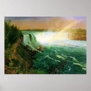 Niagra Falls von Bierstadt Poster