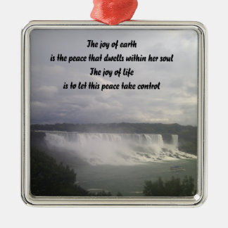 Niagra fällt Nature Worte Ornamente