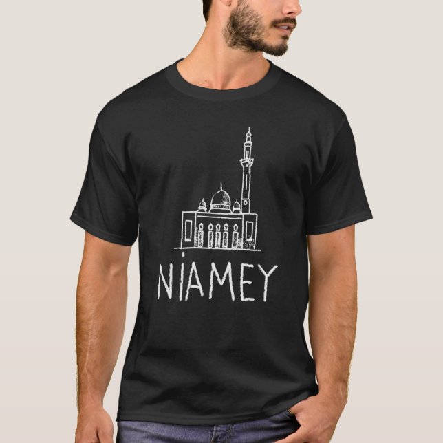 Niamey City Niger souvenir  for men women  1 T-Shirt (Vorderseite)
