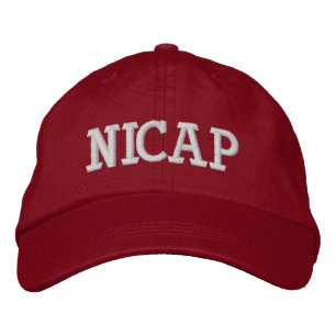 NICAP-Logo Baseballkappe für paranormale Forschu Bestickte Baseballkappe